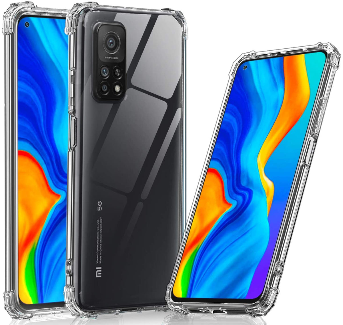Xiaomi Mi 10T 5G/Mi 10T Pro 5G hoesje met stevige hoeken