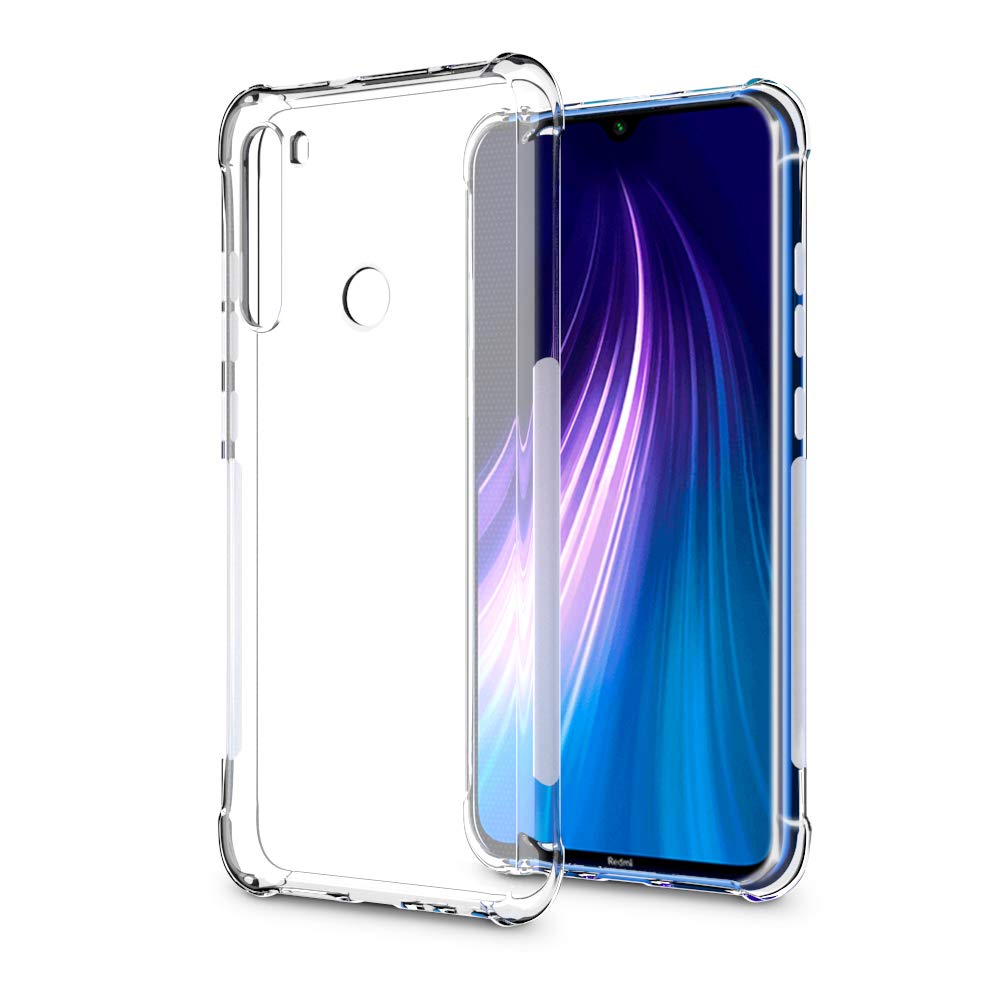 Xiaomi Redmi Note 8 hoesje met stevige hoeken
