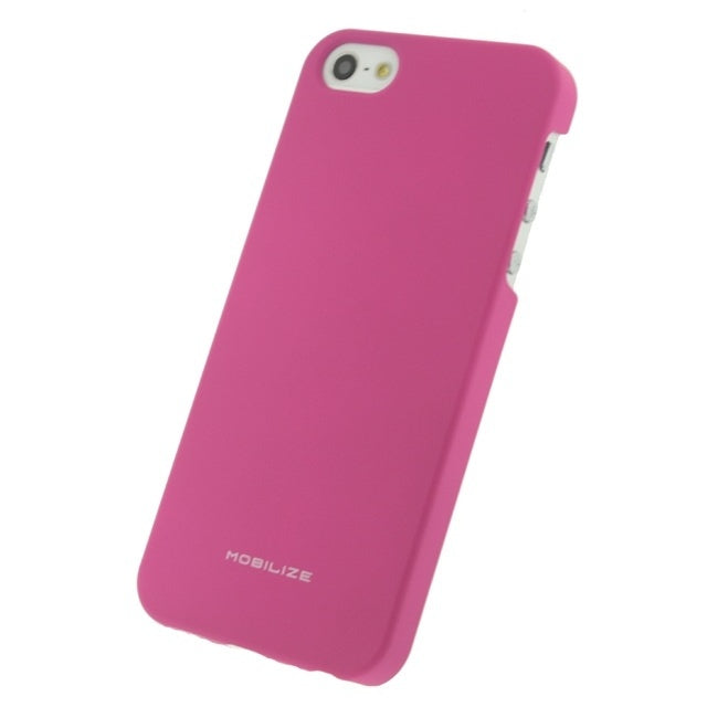 Mobilize Cover Premium Coating Apple iPhone 5/5S/SE Rose vif