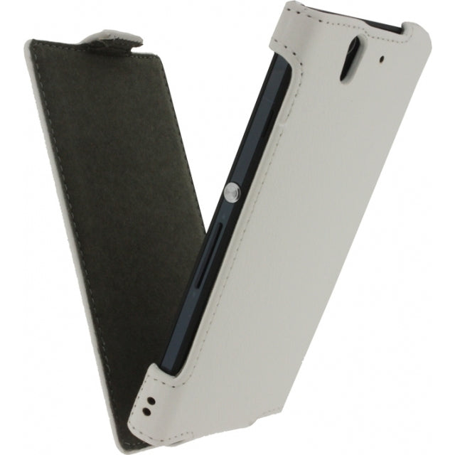 Mobilize Slim Flip Case Sony Xperia Z Weiß