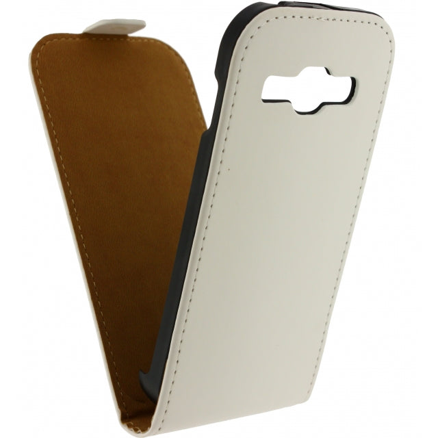 Mobilize Ultra Slim Flip Case Samsung Galaxy Ace 3 S7270 Blanc