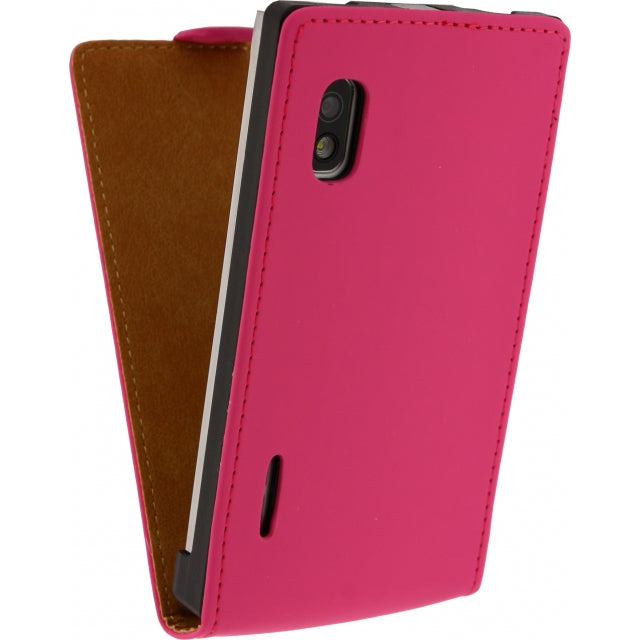 Mobilize Ultra Slim Flip Case LG Optimus L5 E610 Fuchsia