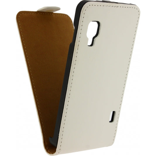 Mobilize Ultra Slim Flip Case LG Optimus L5 II E460 White