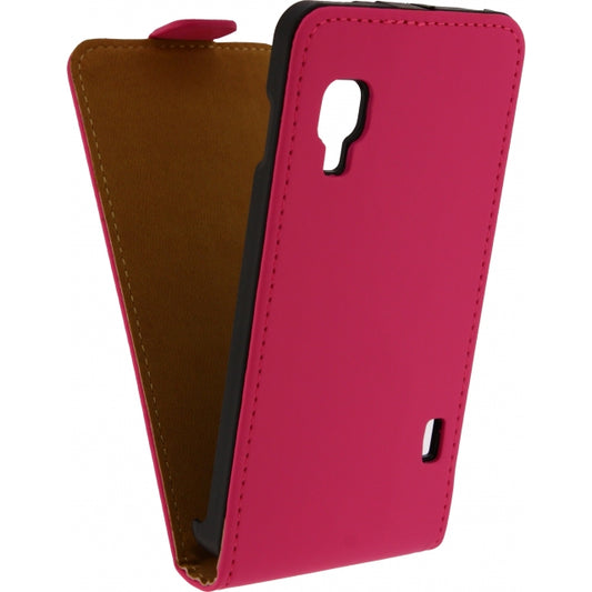Mobilize Ultra Slim Flip Case LG Optimus L5 II E460 Fuchsia