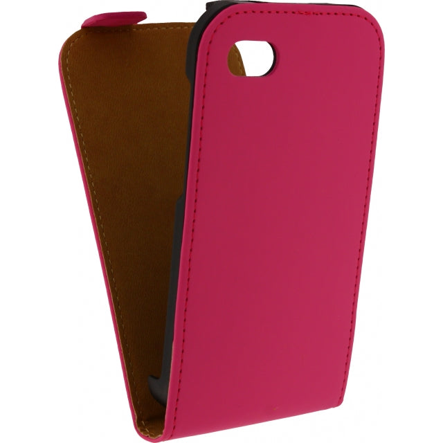 Mobilize Ultra Slim Flip Case BlackBerry Q5 Fuchsia