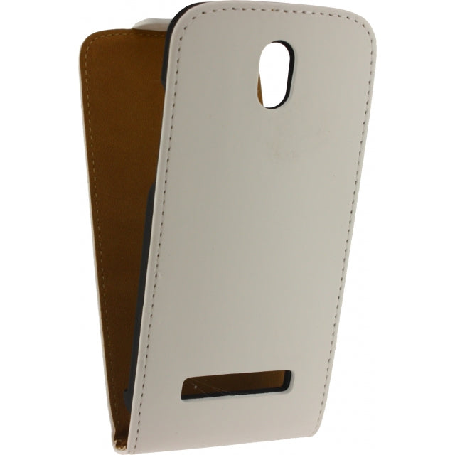 Mobilize Ultra Slim Flip Case HTC Desire 500 Weiß