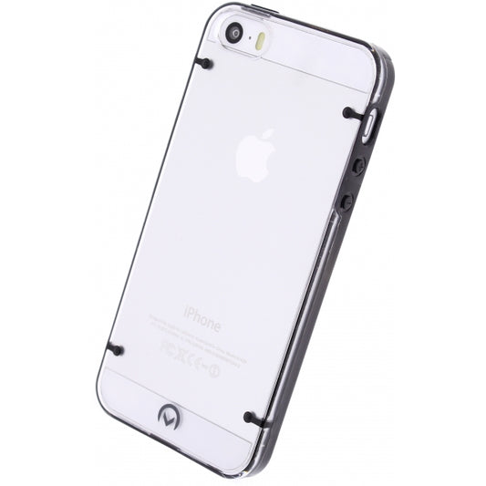 Mobilize Hybrid Case Transparent Apple iPhone 5/5S/SE Schwarz