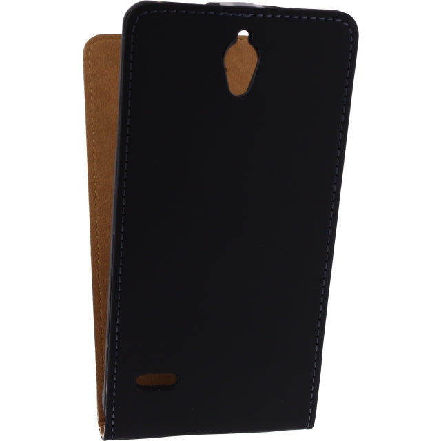 Mobilize Ultra Slim Flip Case Huawei Ascend G700 Schwarz