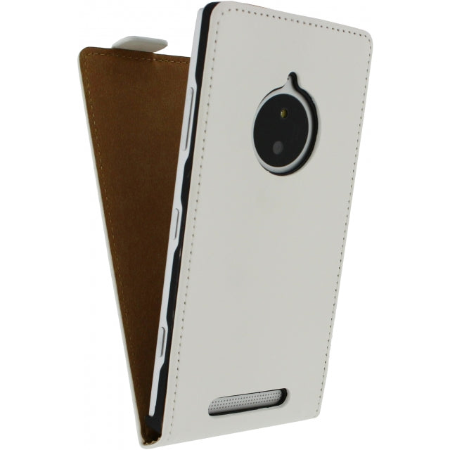 Mobilize Ultra Slim Flip Case Nokia Lumia 830 Blanc