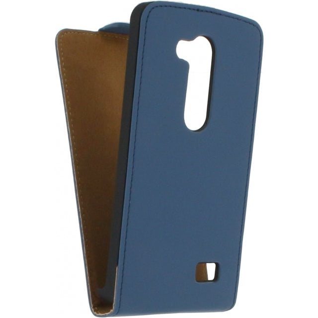 Mobilize Ultra Slim Flip Case LG L Fino Dunkelblau