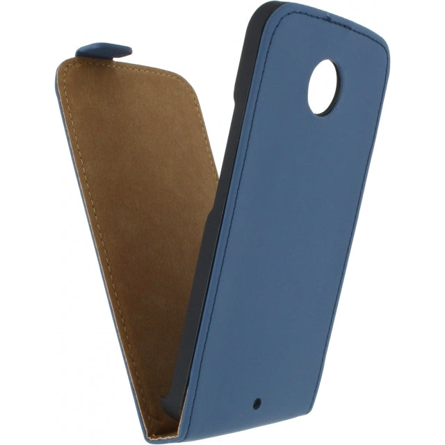 Mobilize Ultra Slim Flip Case Motorola Moto X 2nd Gen. Dunkelblau