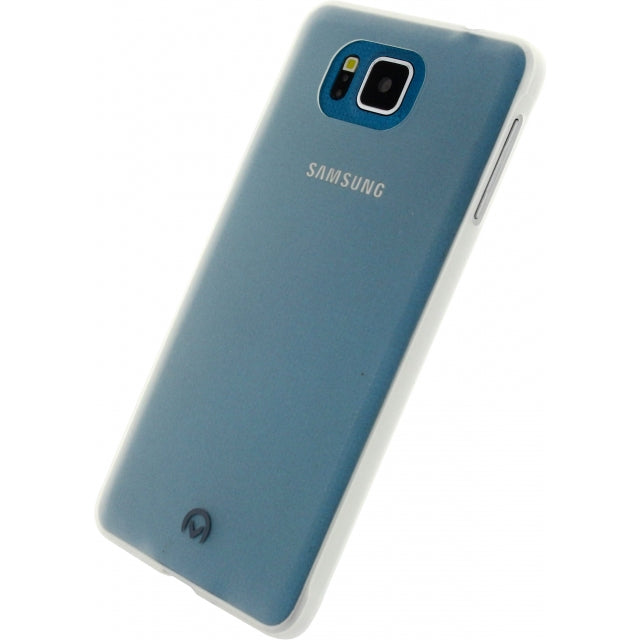 Mobilize Gelly Case Ultra Thin Samsung Galaxy Alpha Blanc Laiteux