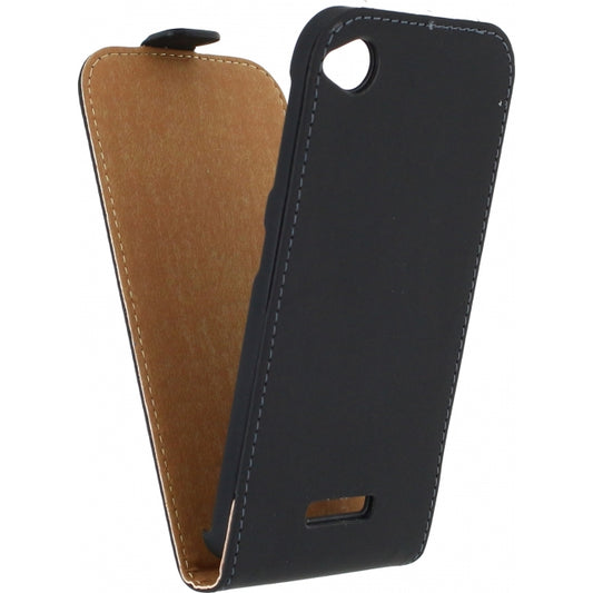 Mobilize Ultra Slim Flip Case HTC Desire 320 Schwarz