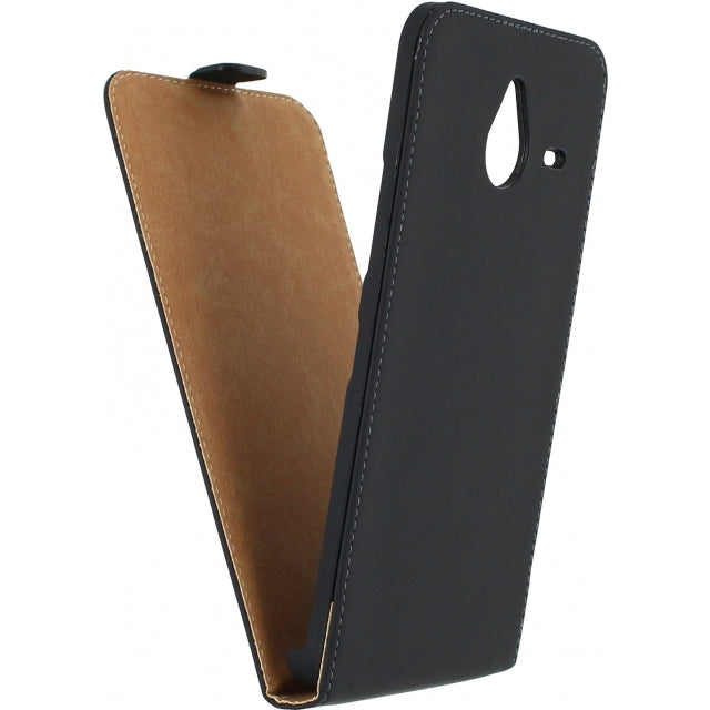 Mobilize Ultra Slim Flip Case Microsoft Lumia 640 XL Schwarz