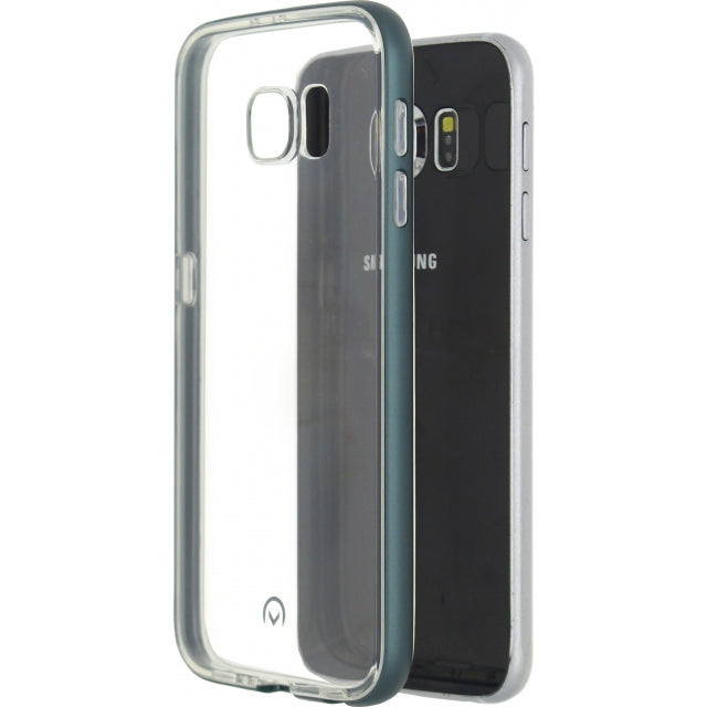 Mobilize Gelly+ Coque Samsung Galaxy S6 Transparent/Bleu foncé