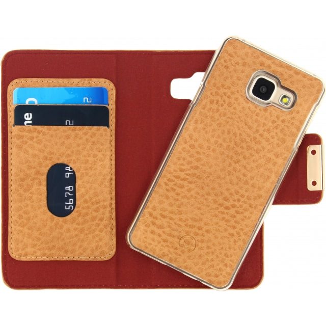 Mobilize Detachable Wallet Book Case Samsung Galaxy A3 2016 Terracotta with Copper Closing