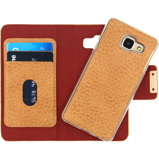 Mobilize Detachable Wallet Book Case Samsung Galaxy A3 2016 Terracotta with Copper Closing
