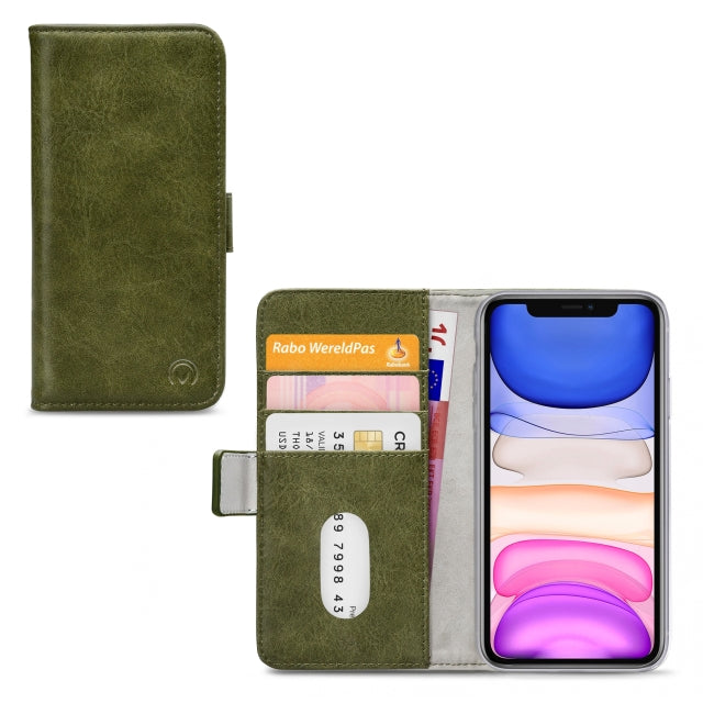 Mobilize Elite Gelly Wallet Book Case Apple iPhone 11 Grün