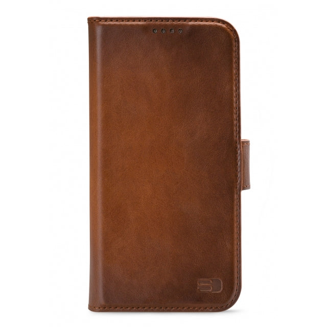 Senza Desire Leather Wallet Apple iPhone 11 Pro Burned Cognac