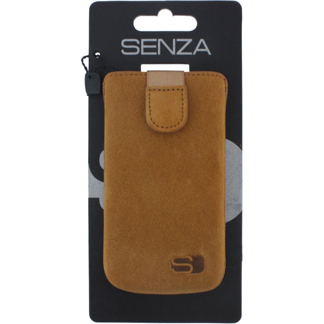 Senza Suede Slide Case Sunny Camel Size M-Large