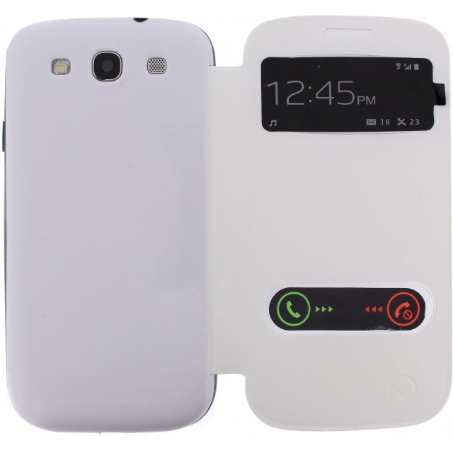 Mobilize S-View Cover Samsung Galaxy SIII I9300 Blanc