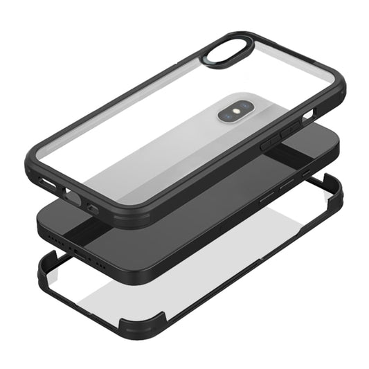 Mobilize Tempered Glass 360 Protection Case Apple iPhone Xs Black