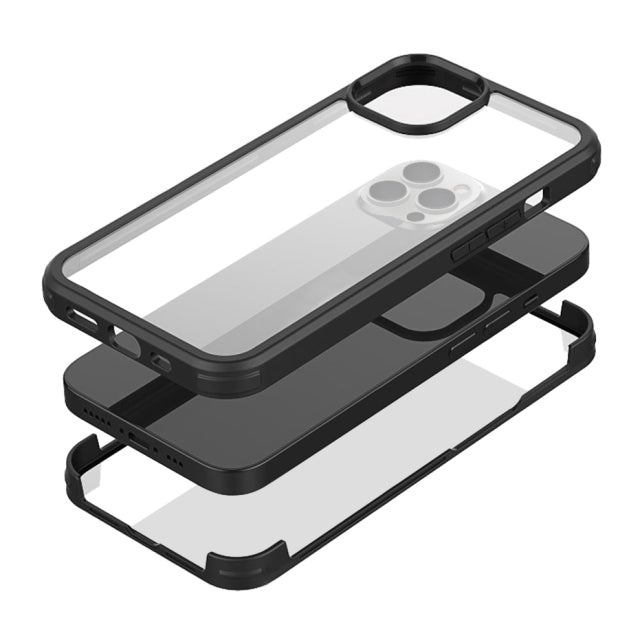 Mobilize Tempered Glass 360 Protection Case Apple iPhone 12 Pro Max Black