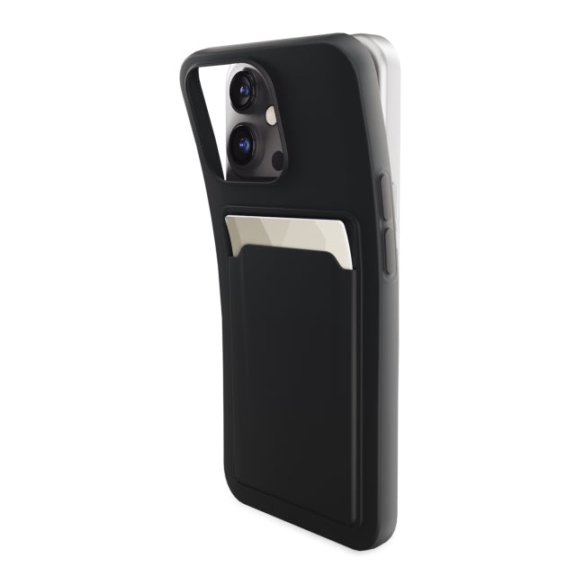 Mobilize Rubber Gelly Card Case Samsung Galaxy S23 FE 5G Matt Schwarz