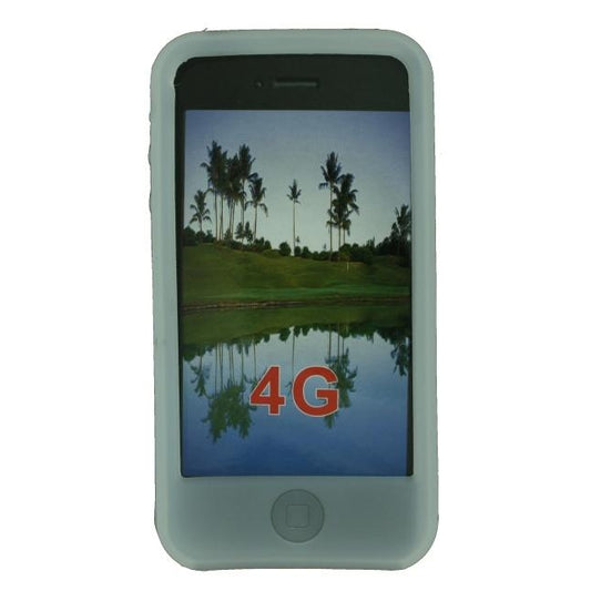 Xccess Silicone Case Apple iPhone 4 White