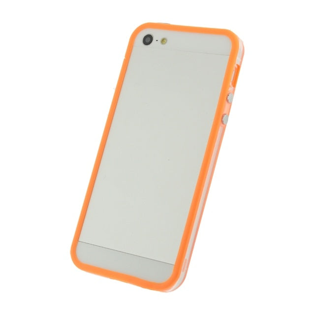 Xccess Bumper Case Apple iPhone 5/5S/SE Transparent/Orange