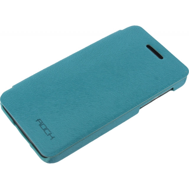 Rock Big City Leather Side Flip Case BlackBerry Z10 Light Blue