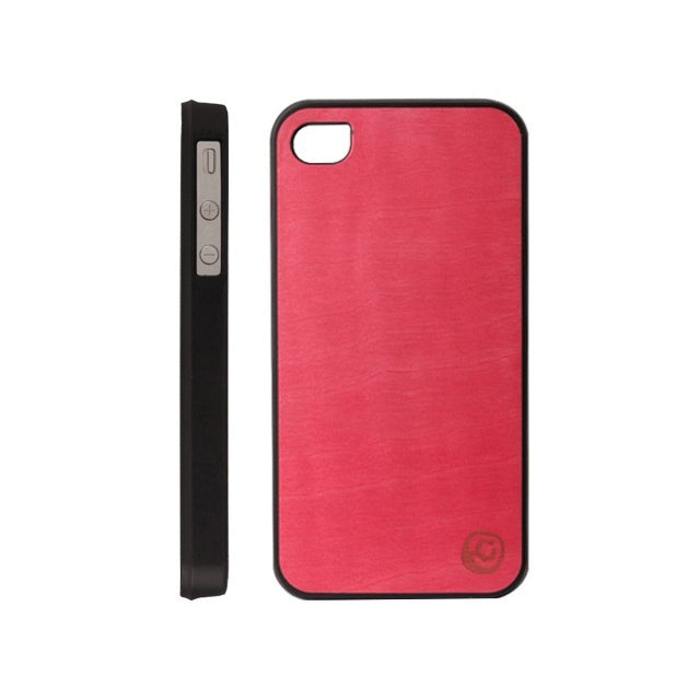 IS452B Man & Wood Cover Apple iPhone 4/4S Azalea