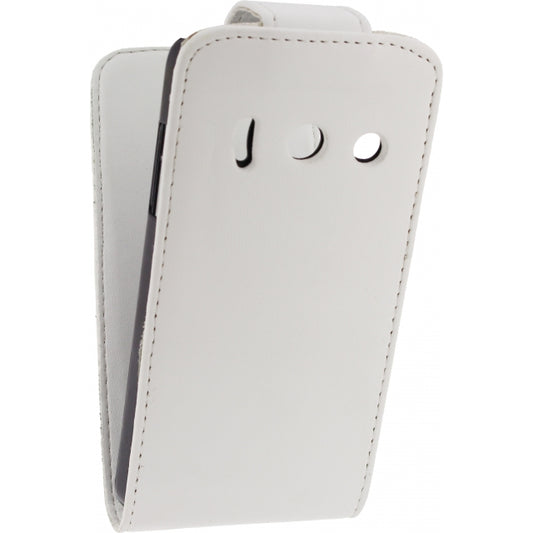 Xccess Étui à Rabat Huawei Ascend Y300 Blanc