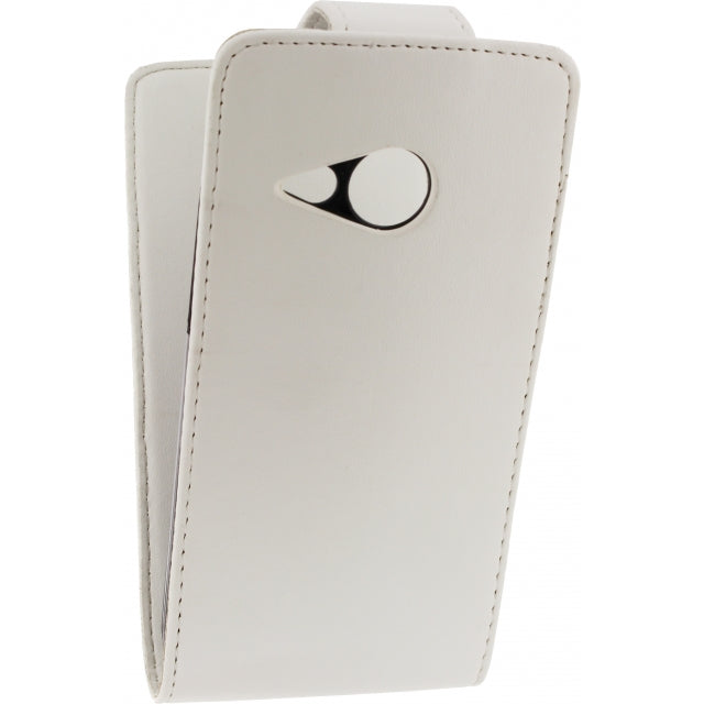 Xccess Flip Case HTC One Mini 2 Weiß