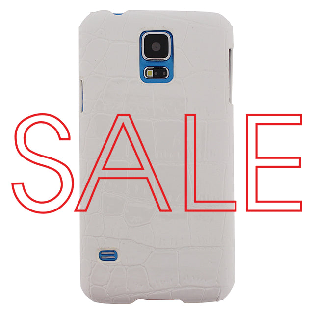 Xccess Croco Cover Samsung Galaxy S5/S5 Plus/S5 Neo White