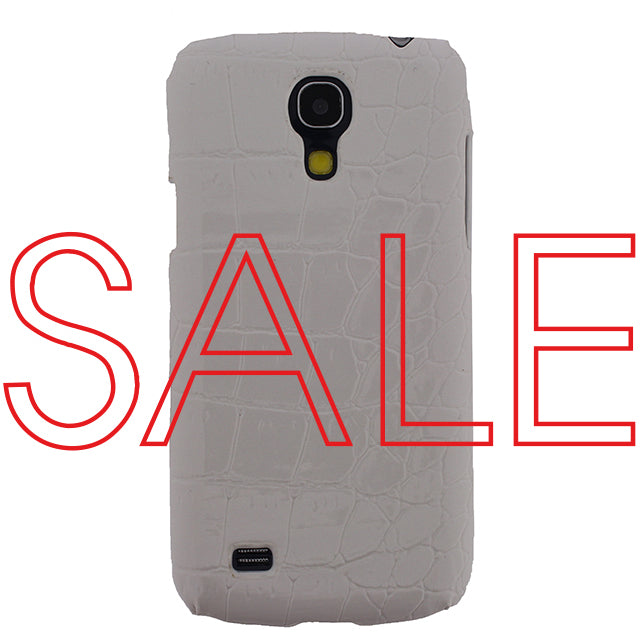 Xccess Croco Cover Samsung Galaxy S4 Mini I9195 Weiß