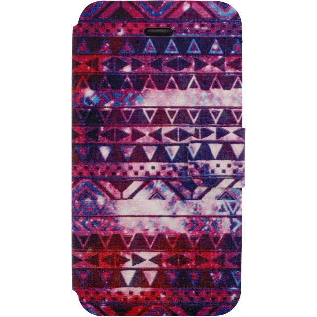 Xccess Book Stand Case Apple iPhone 4/4S Aztec Lila