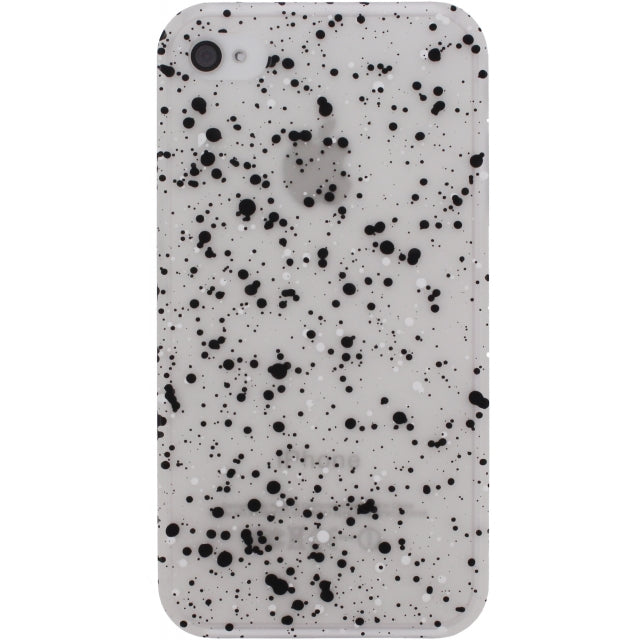 Xccess Cover Spray Paint Glow Apple iPhone 4/4S Black