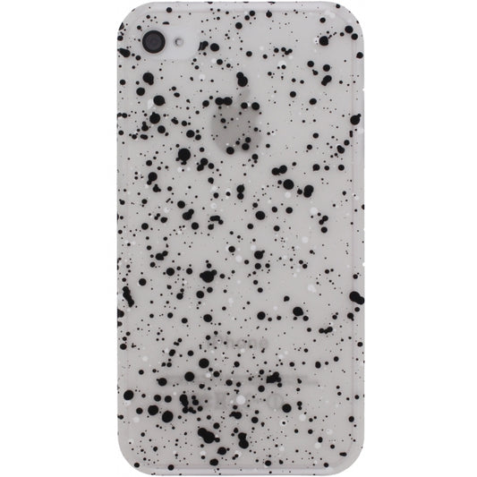 Xccess Cover Spray Paint Glow Apple iPhone 4/4S Black