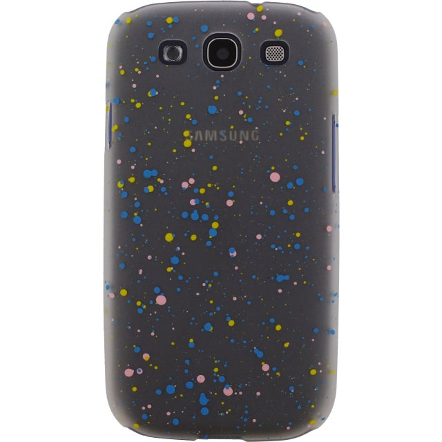 Xccess Cover Spray Paint Glow Samsung Galaxy SIII I9300 Blau