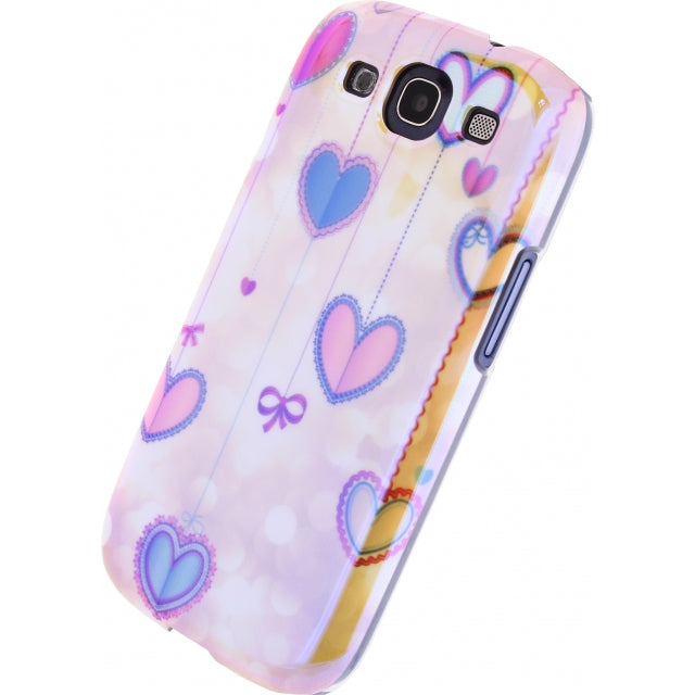 Xccess Oil Cover Samsung Galaxy SIII I9300 Cœurs