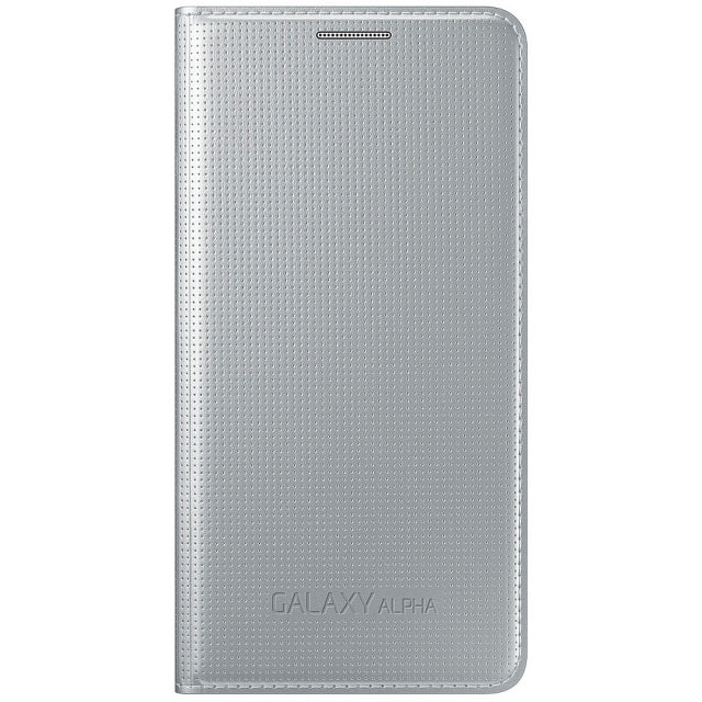 EF-FG850BSEGWW Samsung Flip Cover Galaxy Alpha Silver