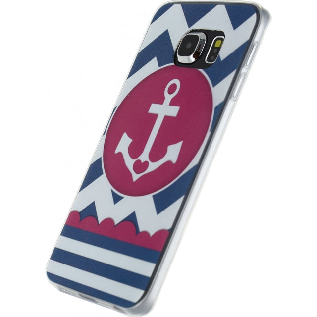 Xccess TPU Case Samsung Galaxy S6 Edge Wave Anchor