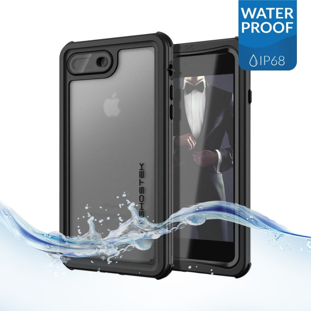 Ghostek Nautical Wasserdichte Hülle Apple iPhone 7 Plus/8 Plus Schwarz