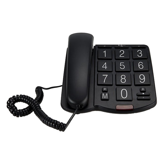 TX-575 Profoon Big Button Bureautelefoon Black