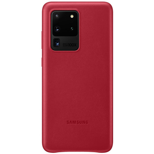 EF-VG988LREGEU Samsung Leather Cover Galaxy S20 Ultra/S20 Ultra 5G Red