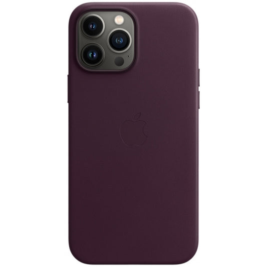 MM1M3ZM/A Apple Leder Case mit MagSafe iPhone 13 Pro Max Dark Cherry