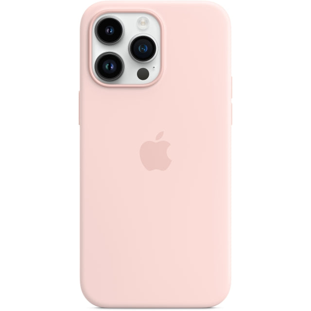 MPTT3ZM/A Apple Silikon Case mit MagSafe iPhone 14 Pro Max Kreide-Rosa