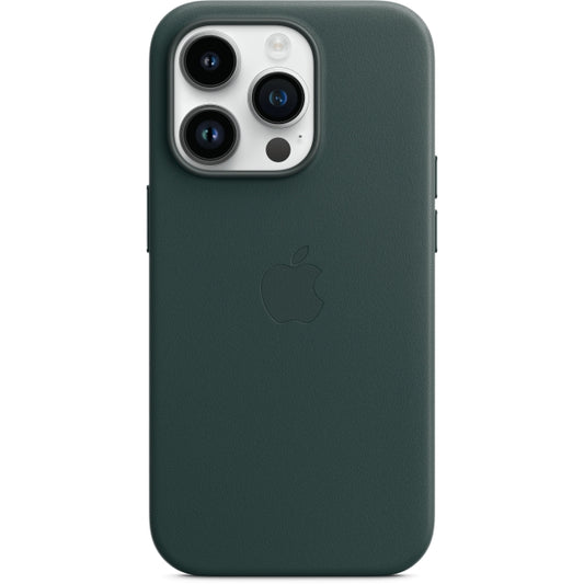 MPPH3ZM/A Apple Leather Case mit MagSafe iPhone 14 Pro Forest Green