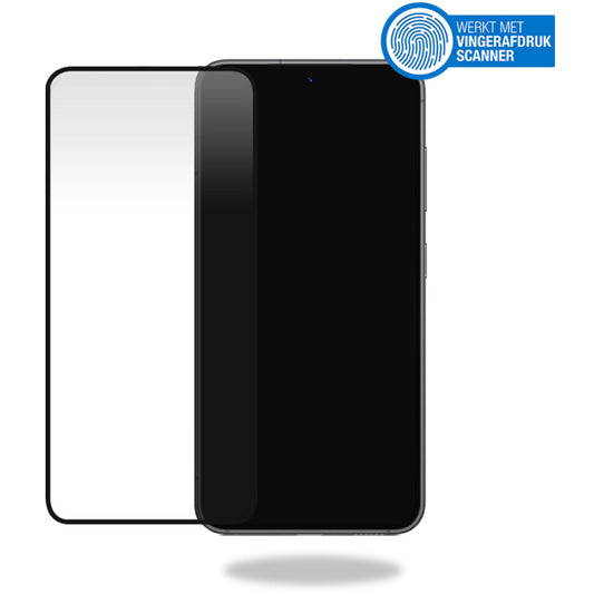 Mobilize Film protecteur en verre - Cadre noir - Samsung Galaxy S23+ 5G